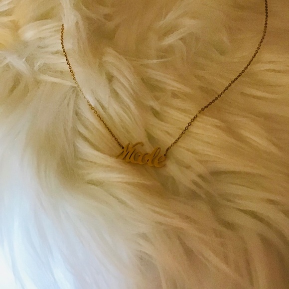 ❤️❤️ Gold color Nameplate Nicole Necklaces Gifts For Women Jewelry Pendant - Picture 4 of 5